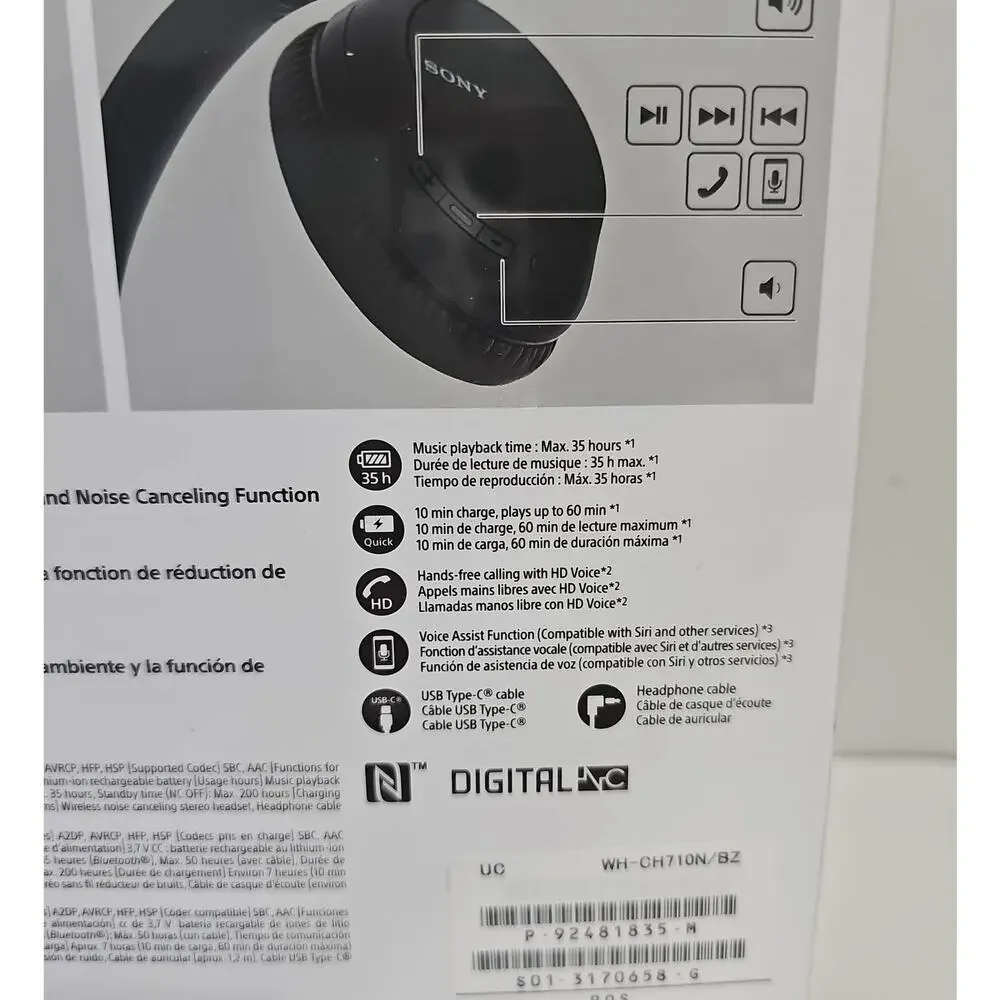 Sony wh ch710n